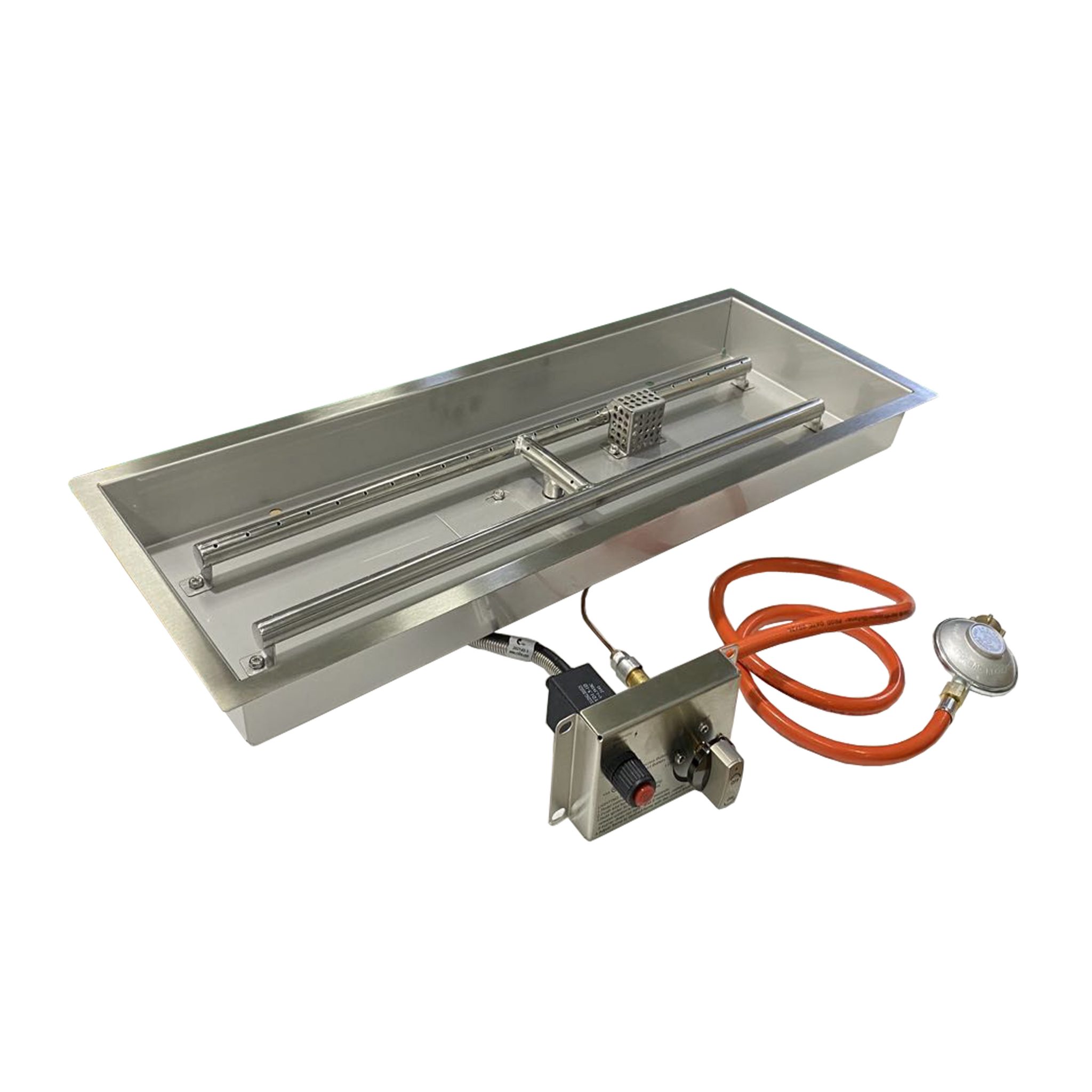 29 Inch Rectangular Fire Pit Burner Kit Wonderfires