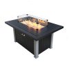52x35 inch Rectangular Fire Pit Table
