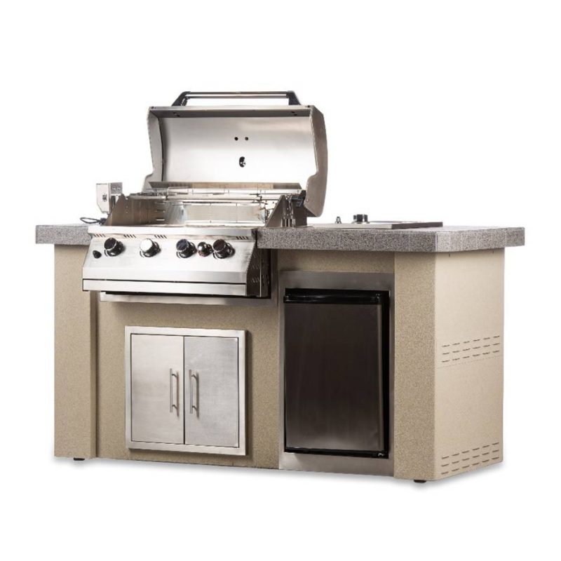 outdoor kitchen grill island