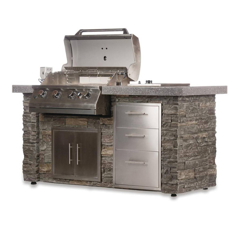 Gas Outdoor Island Grill