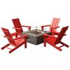 Patio Furniture Fire Pit Set