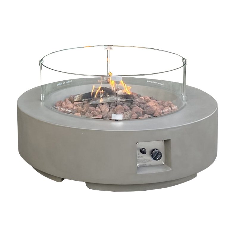 Round Fire Pit Table