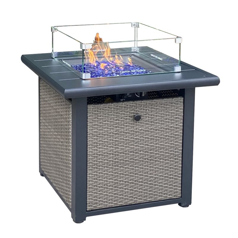 Contemporary Fire Pit Table