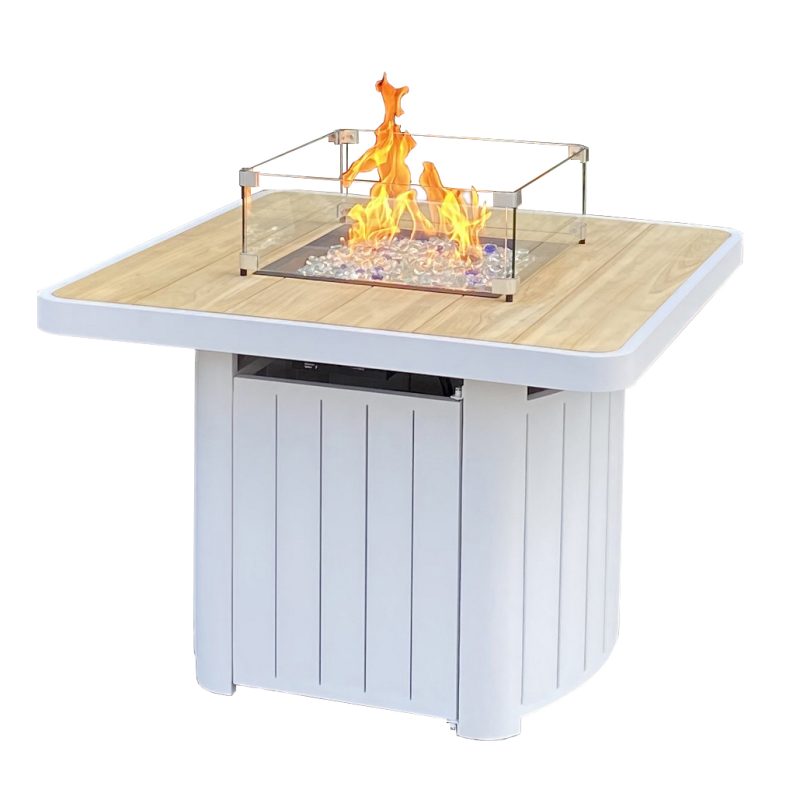 Wood Table Top Fire Pit
