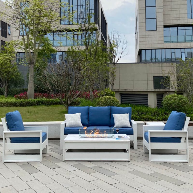 Patio Set with Fire Pit