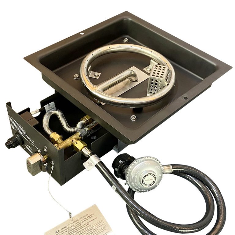 Fire Pit Gas Burner Kit 300mm Wonderfires