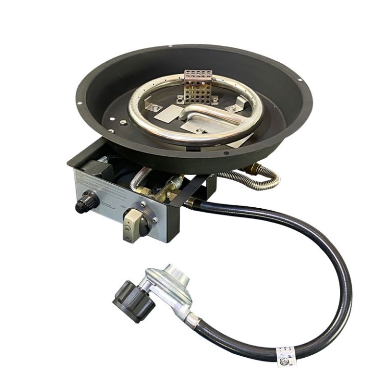 Gas Burner For Outdoor Fire Pit 340mm Wonderfires