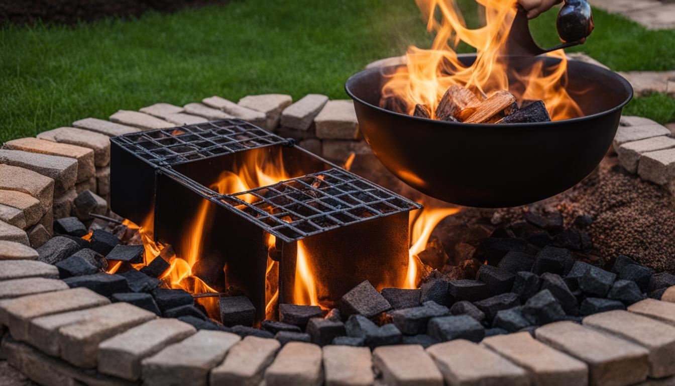 How To Put Out Fire In Firepit