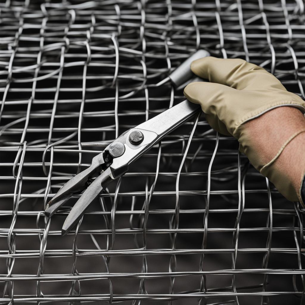 firepit mesh screen cover construction