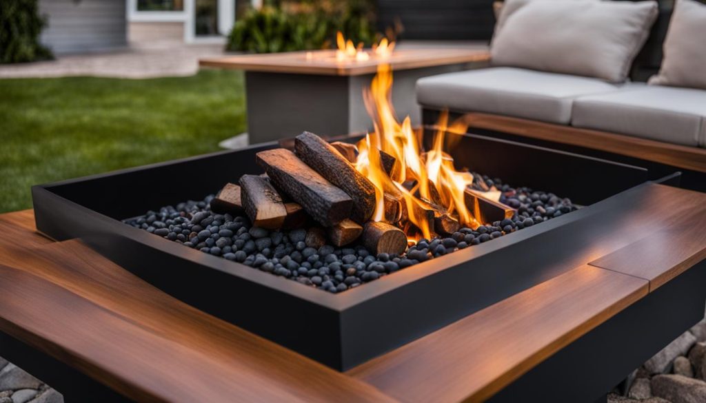 firepit table fuel types