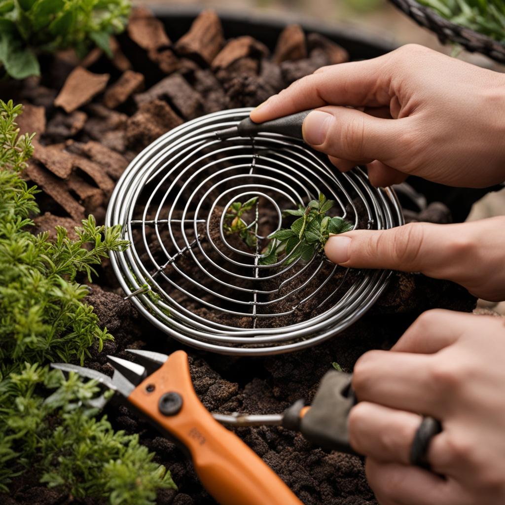 how can i build my own firepit mesh screen cover?