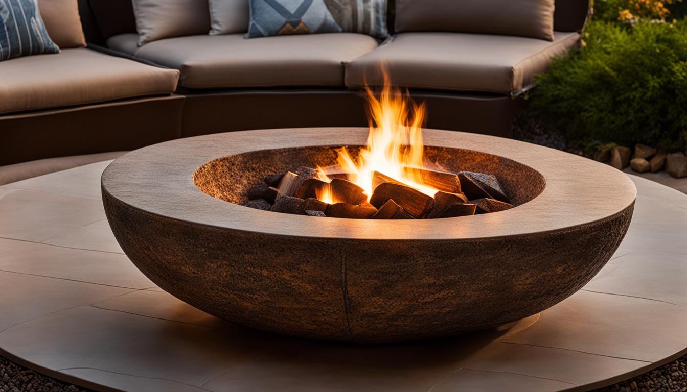 Discover How to Make a Firepit Table that Sends Heat Outward!