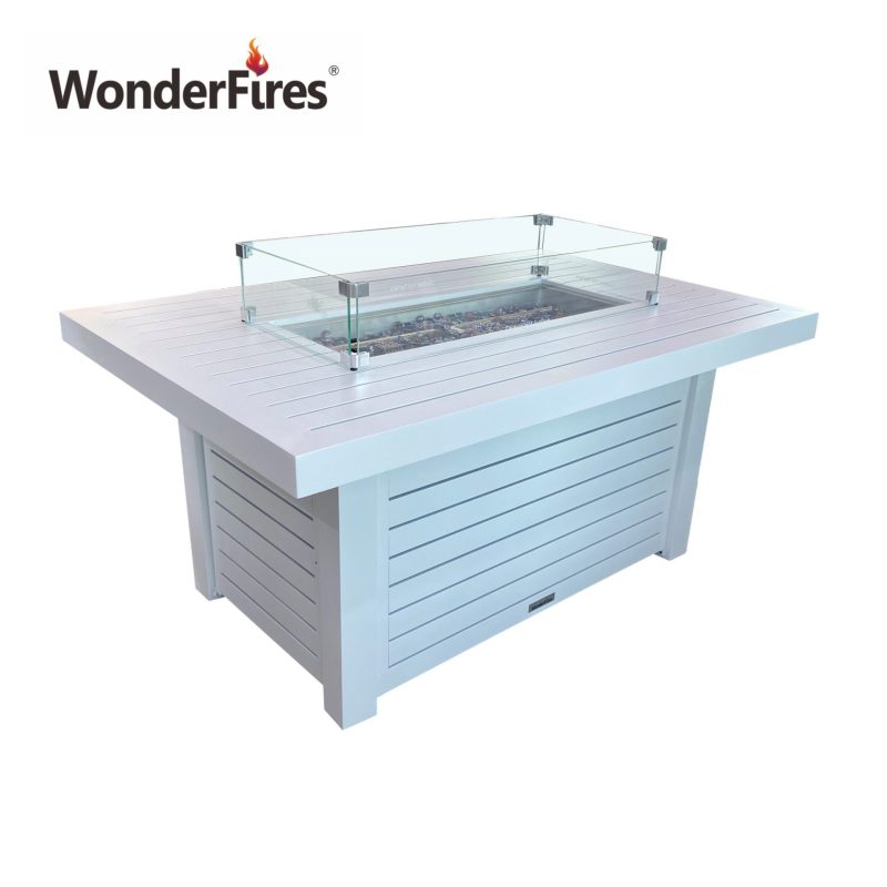 50 inches Rectangle Aluminum Fire Table