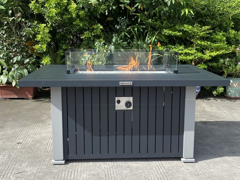 52 inch rectangle fire table 2