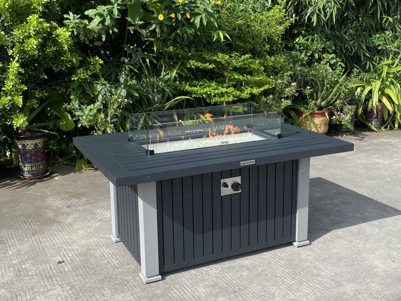 52 inch rectangle fire table
