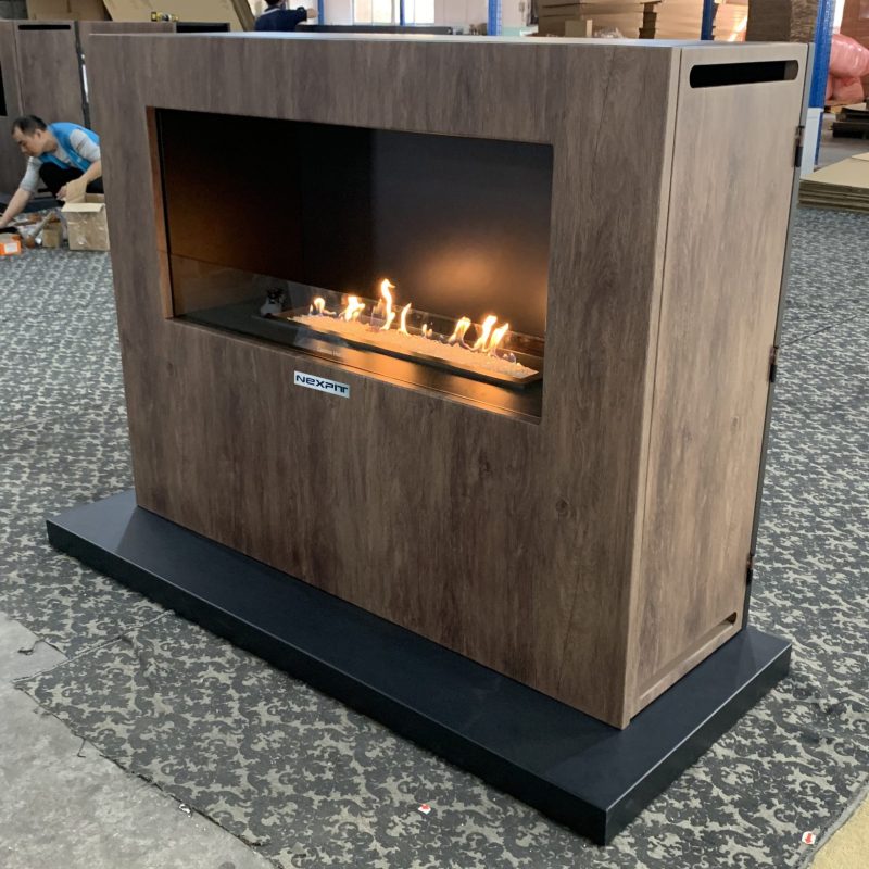 NEXPIT 200cm Aluminum Outdoor Fireplace